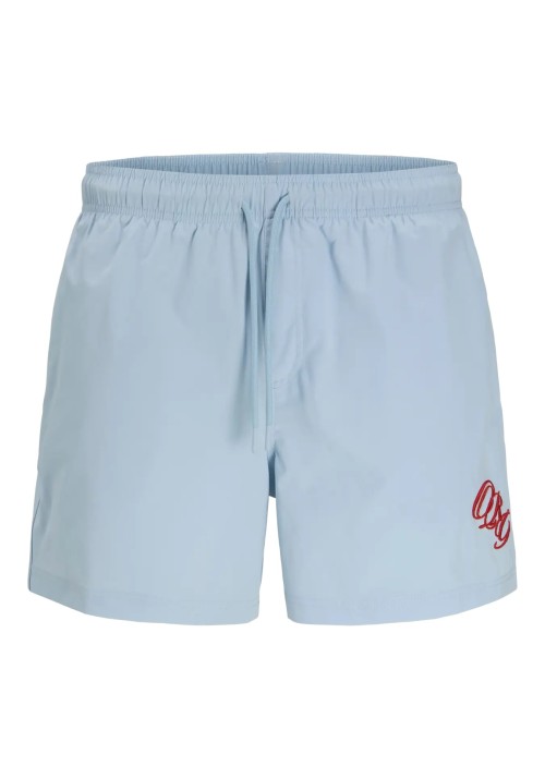 Ανδρικό Μαγιό Σορτς  Jack & Jones JPSTMaui Sky Swim Shorts STYD SS26 12307177 Cashmere Blue