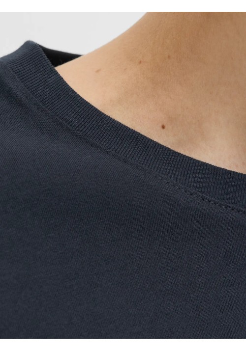 Ανδρική Μπλούζα Μακρυμάνικη Jack & Jones JJEORganic Basic Tee LS Q-Neck Noos  12279538 Μπλε