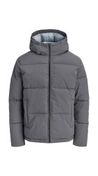 Ανδρικό Μπουφάν Puffer Jack & Jones JJGalaxy Puffer Jacket 12303930 Asphalt