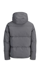 Ανδρικό Μπουφάν Puffer Jack & Jones JJGalaxy Puffer Jacket 12303930 Asphalt