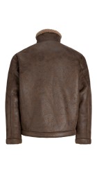 Ανδρικό Μπουφάν Jack & Jones Jorsalamanco Flight Jacket SN 12303001 Chocolate Brown