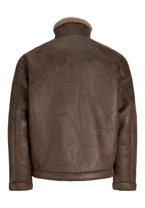Ανδρικό Μπουφάν Jack & Jones Jorsalamanco Flight Jacket SN 12303001 Chocolate Brown