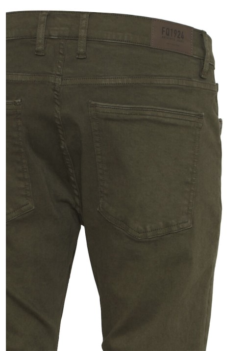 Ανδρικό Παντελόνι FQ POUL performance 5 pocket 21900694-190511 Λαδι