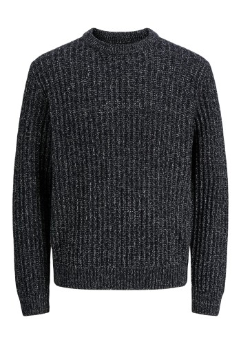 Ανδρικό Πουλόβερ Πλεκτό Jack & Jones JJJAxon Knit Crew Neck 12306928 Sky Captain/Twisted Se Ανδρικό Πουλόβερ Πλεκτό Jack & Jones JJJAxon Knit Crew Neck 12306928 Sky Captain/Twisted Se