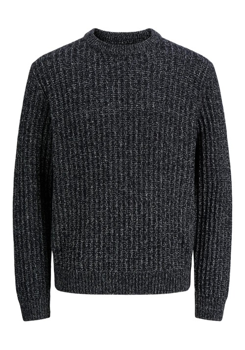 Ανδρικό Πουλόβερ Πλεκτό Jack & Jones JJJAxon Knit Crew Neck 12306928 Sky Captain/Twisted Se Ανδρικό Πουλόβερ Πλεκτό Jack & Jones JJJAxon Knit Crew Neck 12306928 Sky Captain/Twisted Se
