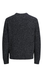Ανδρικό Πουλόβερ Πλεκτό Jack & Jones JJJAxon Knit Crew Neck 12306928 Sky Captain/Twisted Se Ανδρικό Πουλόβερ Πλεκτό Jack & Jones JJJAxon Knit Crew Neck 12306928 Sky Captain/Twisted Se
