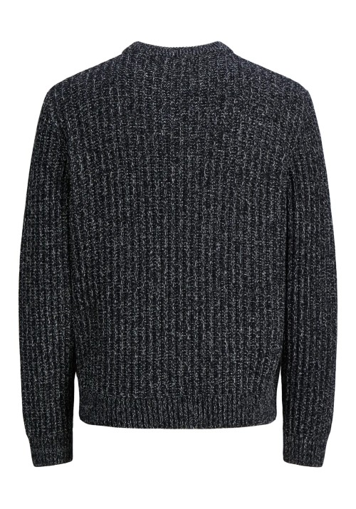 Ανδρικό Πουλόβερ Πλεκτό Jack & Jones JJJAxon Knit Crew Neck 12306928 Sky Captain/Twisted Se Ανδρικό Πουλόβερ Πλεκτό Jack & Jones JJJAxon Knit Crew Neck 12306928 Sky Captain/Twisted Se