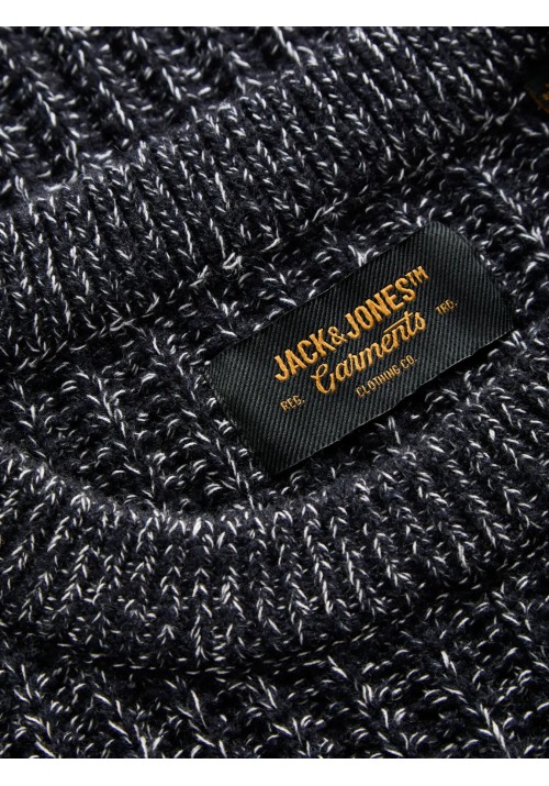 Ανδρικό Πουλόβερ Πλεκτό Jack & Jones JJJAxon Knit Crew Neck 12306928 Sky Captain/Twisted Se Ανδρικό Πουλόβερ Πλεκτό Jack & Jones JJJAxon Knit Crew Neck 12306928 Sky Captain/Twisted Se