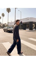 Ανδρικό Πουλόβερ Πλεκτό Jack & Jones JJJAxon Knit Crew Neck 12306928 Sky Captain/Twisted Se Ανδρικό Πουλόβερ Πλεκτό Jack & Jones JJJAxon Knit Crew Neck 12306928 Sky Captain/Twisted Se