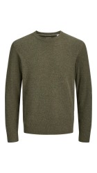 Ανδρικό Πλεκτό Βαμβακερό Jack & Jones Jjeryder Knit Crew Neck Noos 12298310 Rosin Twist Ανδρικό Πλεκτό Βαμβακερό Jack & Jones Jjeryder Knit Crew Neck Noos 12298310 Rosin Twist