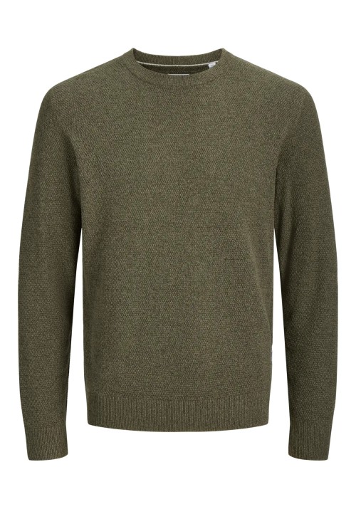 Ανδρικό Πλεκτό Βαμβακερό Jack & Jones Jjeryder Knit Crew Neck Noos 12298310 Rosin Twist Ανδρικό Πλεκτό Βαμβακερό Jack & Jones Jjeryder Knit Crew Neck Noos 12298310 Rosin Twist