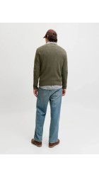 Ανδρικό Πλεκτό Βαμβακερό Jack & Jones Jjeryder Knit Crew Neck Noos 12298310 Rosin Twist Ανδρικό Πλεκτό Βαμβακερό Jack & Jones Jjeryder Knit Crew Neck Noos 12298310 Rosin Twist