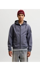 Ανδρικό Μπουφάν Jack & Jones JJBasic Softshell Hood Noos 12236300 Turbulence