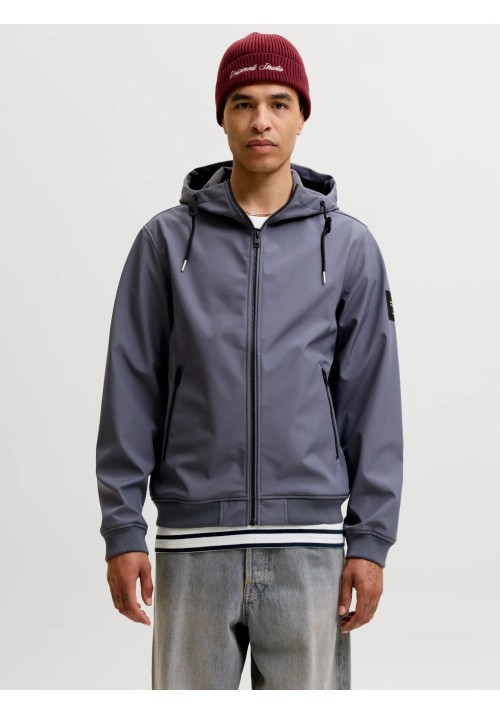 Ανδρικό Μπουφάν Jack & Jones JJBasic Softshell Hood Noos 12236300 Turbulence