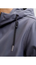 Ανδρικό Μπουφάν Jack & Jones JJBasic Softshell Hood Noos 12236300 Turbulence