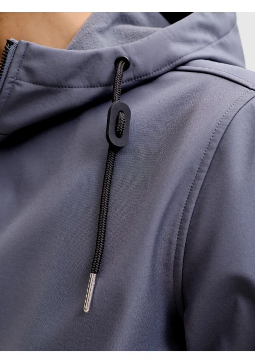 Ανδρικό Μπουφάν Jack & Jones JJBasic Softshell Hood Noos 12236300 Turbulence