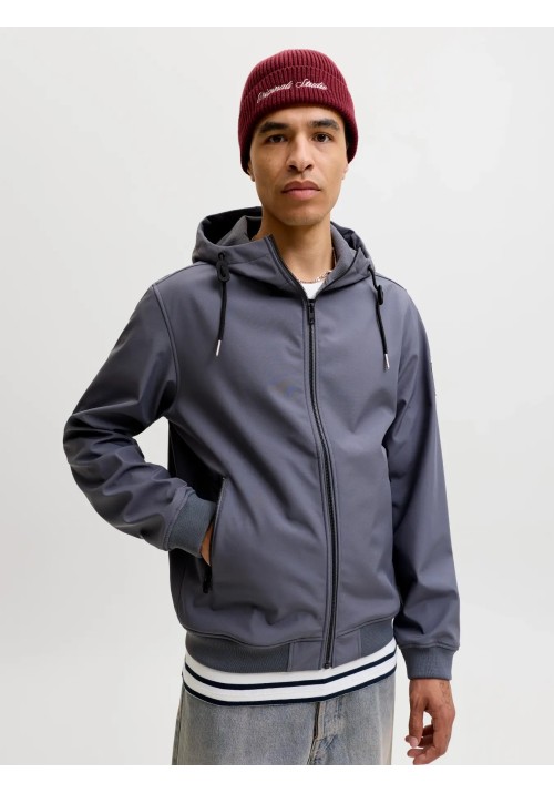 Ανδρικό Μπουφάν Jack & Jones JJBasic Softshell Hood Noos 12236300 Turbulence