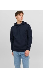 Ανδρικό Φούτερ Jack & Jones JJEBradley Sweat Hood Noos 12249340 Navy Blazer