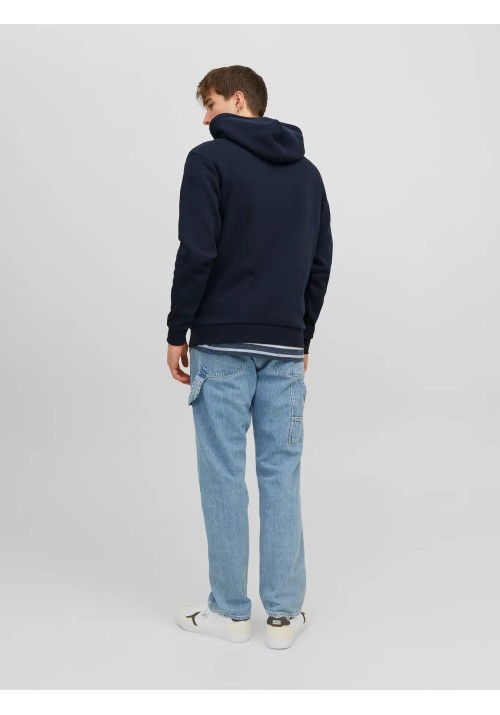Ανδρικό Φούτερ Jack & Jones JJEBradley Sweat Hood Noos 12249340 Navy Blazer