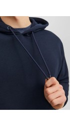 Ανδρικό Φούτερ Jack & Jones JJEBradley Sweat Hood Noos 12249340 Navy Blazer