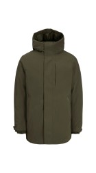 Ανδρικό Μπουφάν Jack & Jones JJEKEEN Parka 12298865 Λαδί