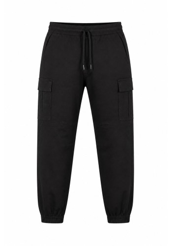 Ανδρικό Παντελόνι Cargo Jack & Jones JPSTKane Dylan Cuffed Cargo 12289589 Black