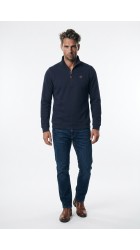 Aνδρικό Φούτερ Πουλόβερ FQ1924 FQDUNHAM Half-zip21900853-194011 Μπλέ