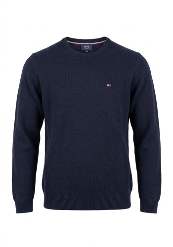 Ανδρικό Πουλόβερ Πλεκτό FQ1924 FQKyle Crew Neck Knit 21900366-193923 Μπλε