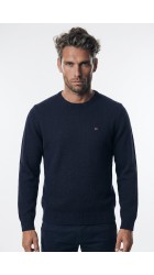 Ανδρικό Πουλόβερ Πλεκτό FQ1924 FQKyle Crew Neck Knit 21900366-193923 Μπλε