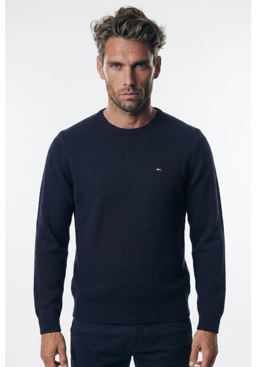 Ανδρικό Πουλόβερ Πλεκτό FQ1924 FQKyle Crew Neck Knit 21900366-193923 Μπλε