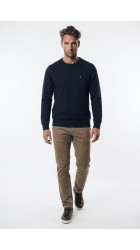 Ανδρικό Πουλόβερ Πλεκτό FQ1924 FQKyle Crew Neck Knit 21900366-193923 Μπλε