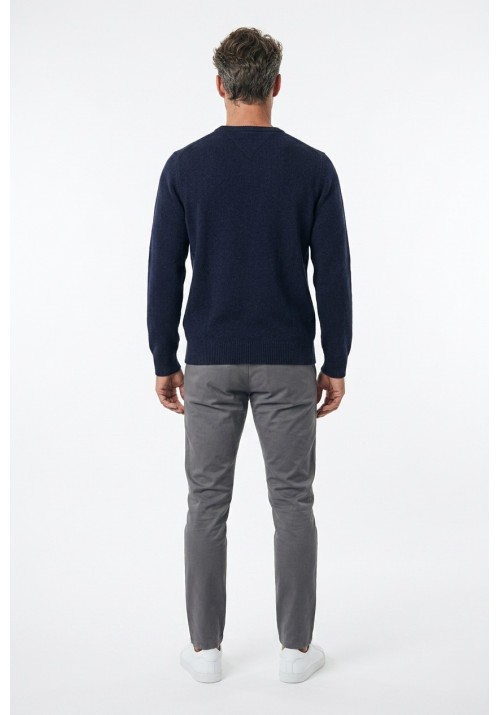 Ανδρικό Πουλόβερ Πλεκτό FQ1924 FQKyle Crew Neck Knit 21900366-193923 Μπλε