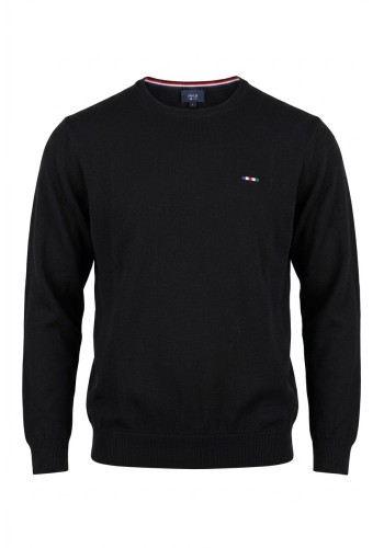 Ανδρικό Πουλόβερ Πλεκτό FQ1924 FQKyle Crew Neck Knit 21900363-193911 Μαύρο