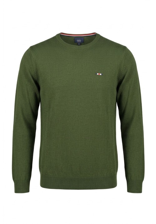 Ανδρικό Πουλόβερ Πλεκτό FQ1924 FQKyle Crew Neck Knit 21900363-190511 Grape Leaf