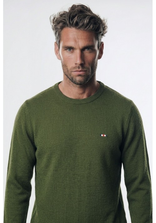 Ανδρικό Πουλόβερ Πλεκτό FQ1924 FQKyle Crew Neck Knit 21900363-190511 Grape Leaf