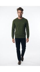 Ανδρικό Πουλόβερ Πλεκτό FQ1924 FQKyle Crew Neck Knit 21900363-190511 Grape Leaf