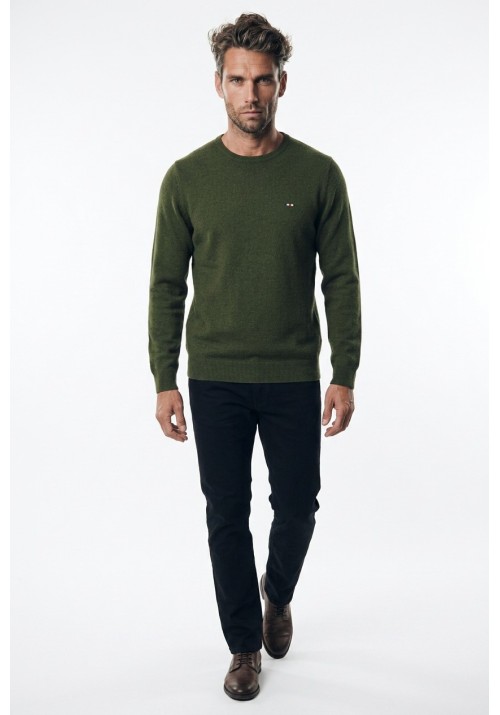 Ανδρικό Πουλόβερ Πλεκτό FQ1924 FQKyle Crew Neck Knit 21900363-190511 Grape Leaf