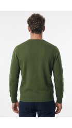 Ανδρικό Πουλόβερ Πλεκτό FQ1924 FQKyle Crew Neck Knit 21900363-190511 Grape Leaf
