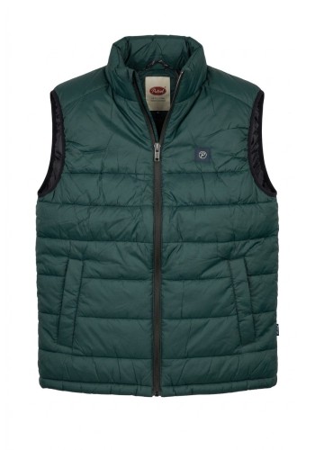 Ανδρικό Αμάνικο Μπουφάν Petrol M-3060-WST107-6184 Deep Green