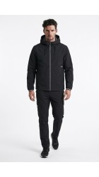 Ανδρικό Μπουφάν Jack & Jones JJBenjamin Light Jacket Hood 12298701 Black
