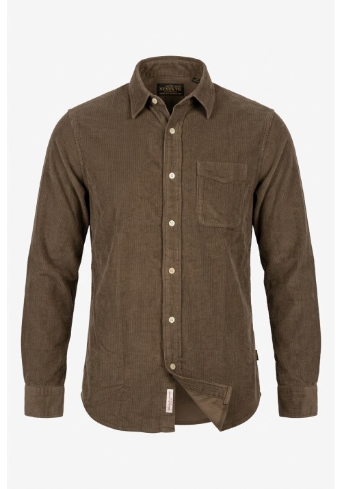 Men Shirt  Jack & Jones JPRbluray Corduroy L/S Shirt 12301352 Crocodile