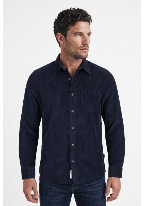 Ανδρικό Πουκάμισο Jack & Jones JPRbluray Corduroy L/S Shirt 12301352 Night Sky