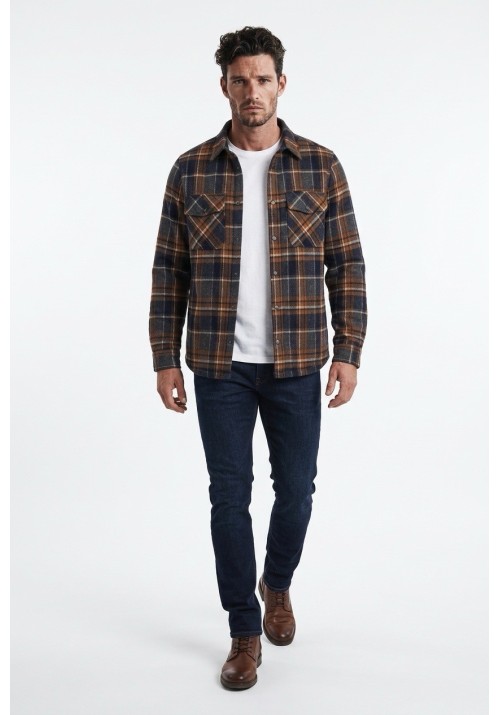 Ανδρικό Μπουφάν Overshirt Tiffosi Carmelo 10067669-788