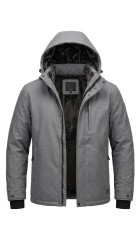 Ανδρικό Μπουφάν Cars Jeans Rodneys 6185717-24 Mid Grey