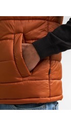 Ανδρικό Αμάνικο Μπουφάν Petrol M-3060-WST107-2127 Copper Orange