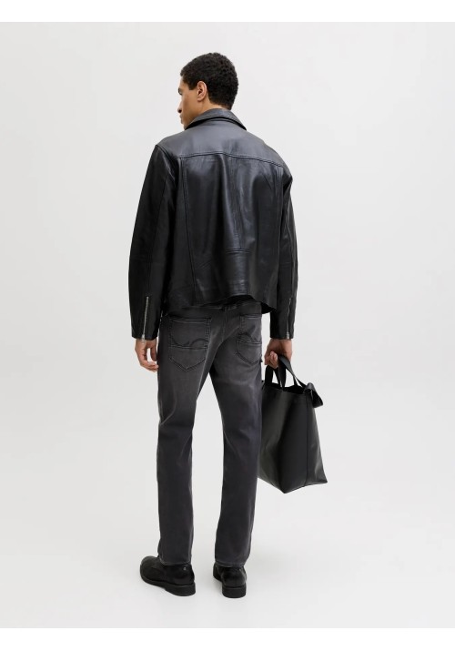 Ανδρικό Παντελόνι Τζιν Jack & Jones JJIMike JJFox I.K. SQ 426 NOOS 12278115 Μαύρο