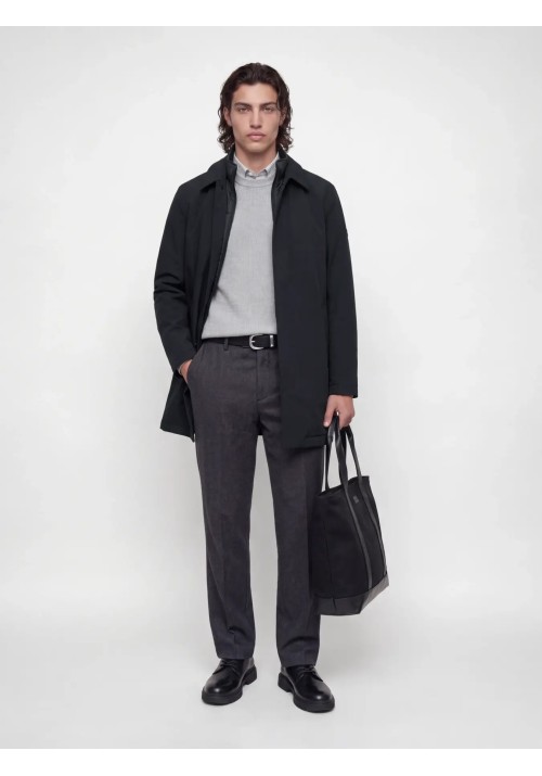 Ανδρική Αδιάβροχη Καμπαρντίνα Jack & Jones JPRBladevon Mac Coat SN 12301270 Μαύρο