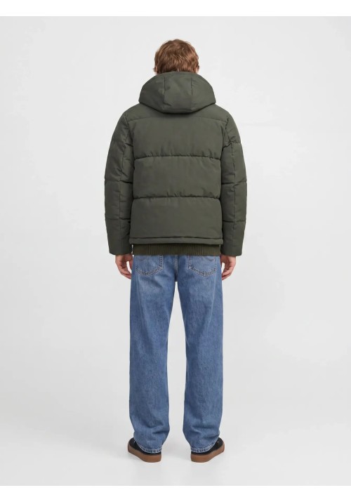 Ανδρικό Μπουφάν Puffer Jack & Jones JJGalaxy Puffer Jacket 12303930 Rosin