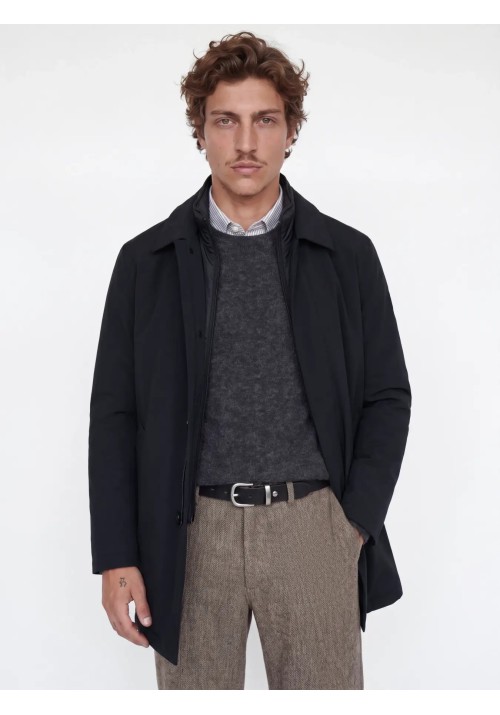 Ανδρική Αδιάβροχη Καμπαρντίνα Jack & Jones JPRBladevon Mac Coat SN 12301270 Dark Navy