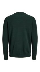 Ανδρικό Πλεκτό Βαμβακερό Jack & Jones JjEBasic Knit Crew Neck Noos 12137190 Scarab